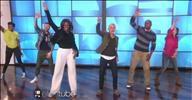 מישל אובמה רוקדת בשידור חי - למען הבריאות