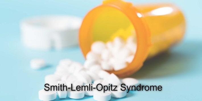 חפיסת קפליות פתוחה וכיתוב של המחלה תסמונת סמית'-למלי-אופיץ (Smith Lemli Opitz Syndrome), בדיקת 7DHC